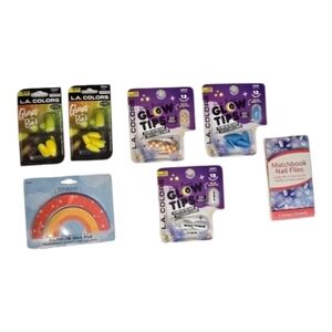 L.A. Colors Glow Tips Nail Set